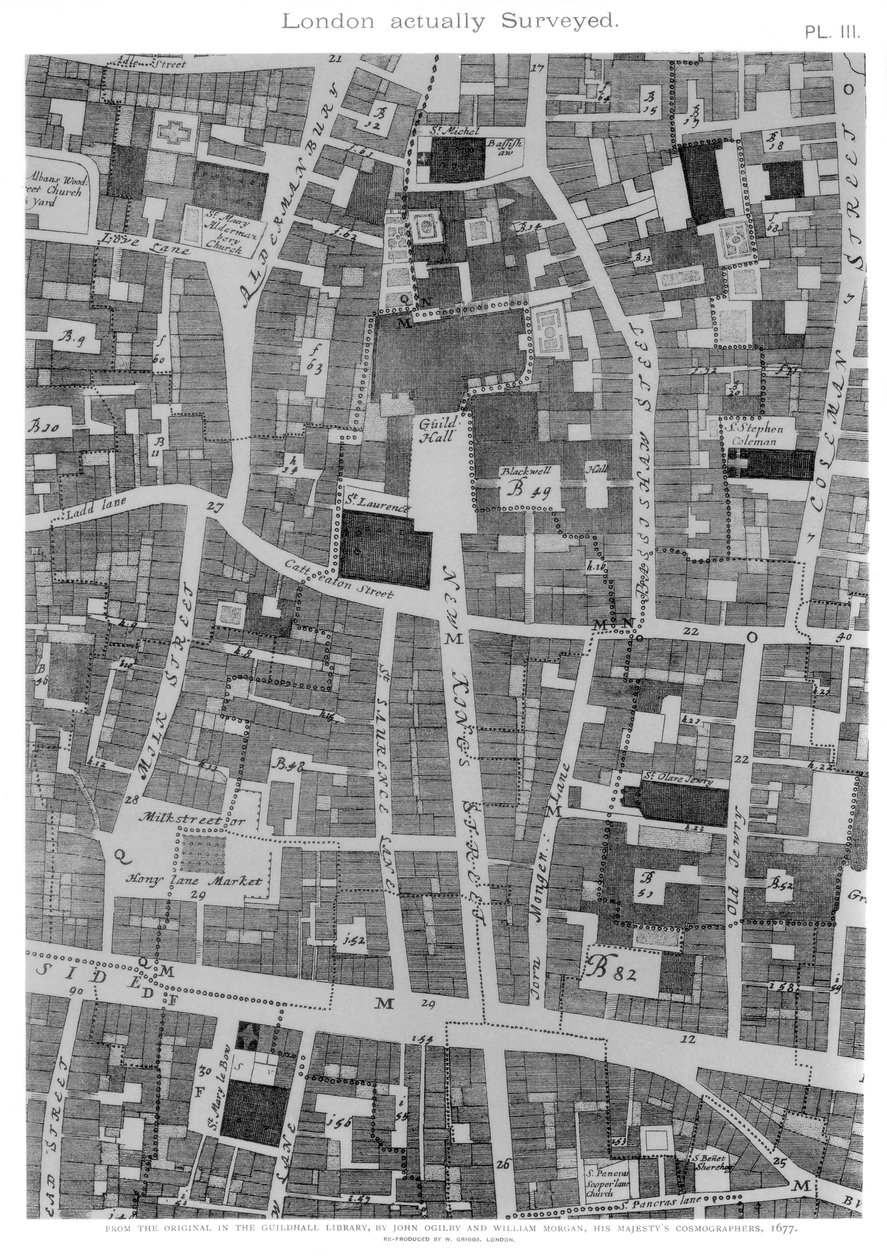 London faktisk undersøgt, 1677 1886. af William Griggs