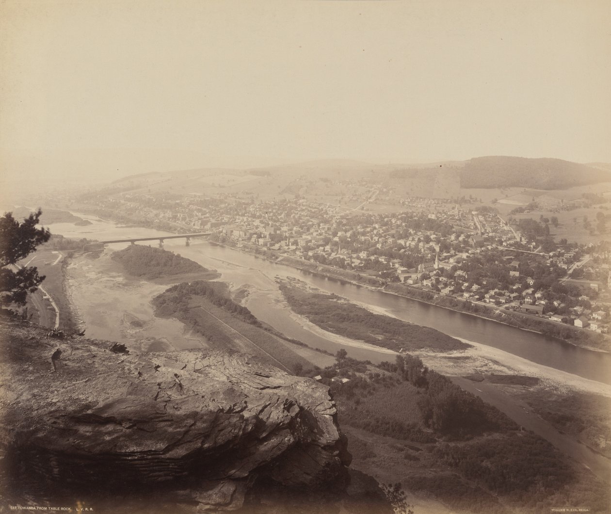 Towanda fra Table Rock af William H. Rau