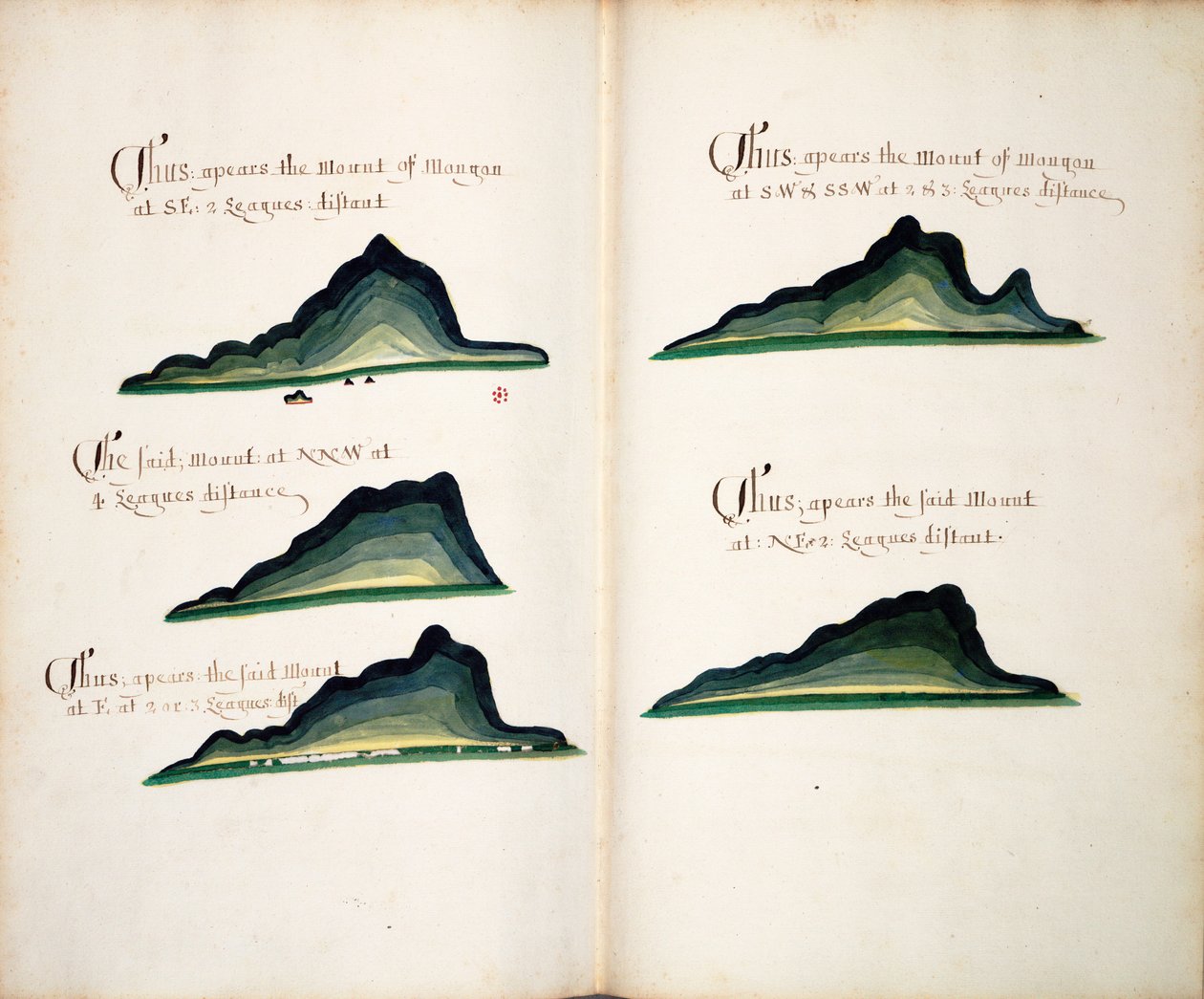 Udsigt over Cerro Mongon af William Hack
