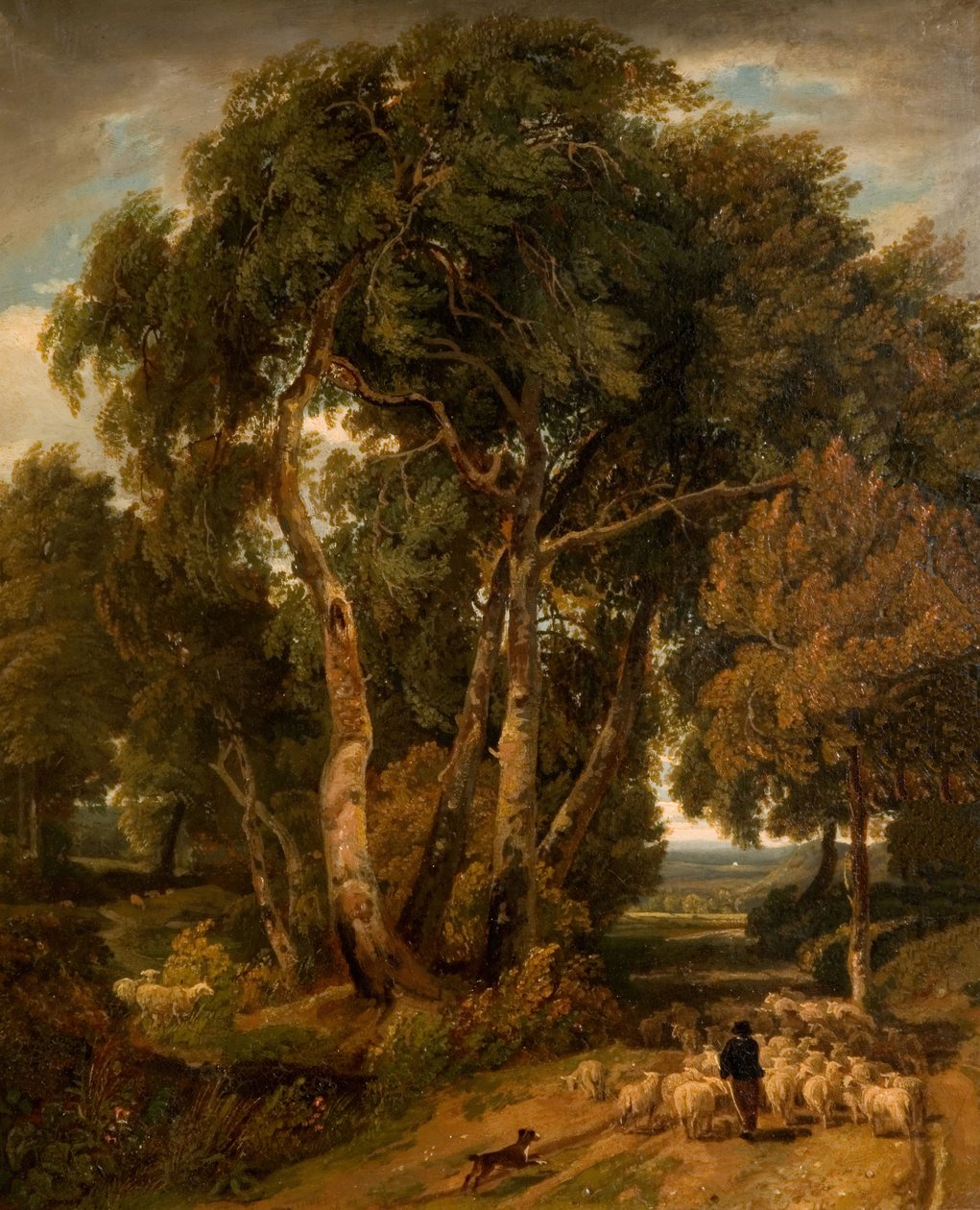 Driving Home The Flock, 1806. af William Havell