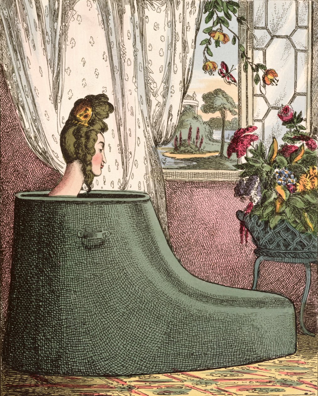 Et dejligt sted i varmt vejr, ca. 1800 af William Heath