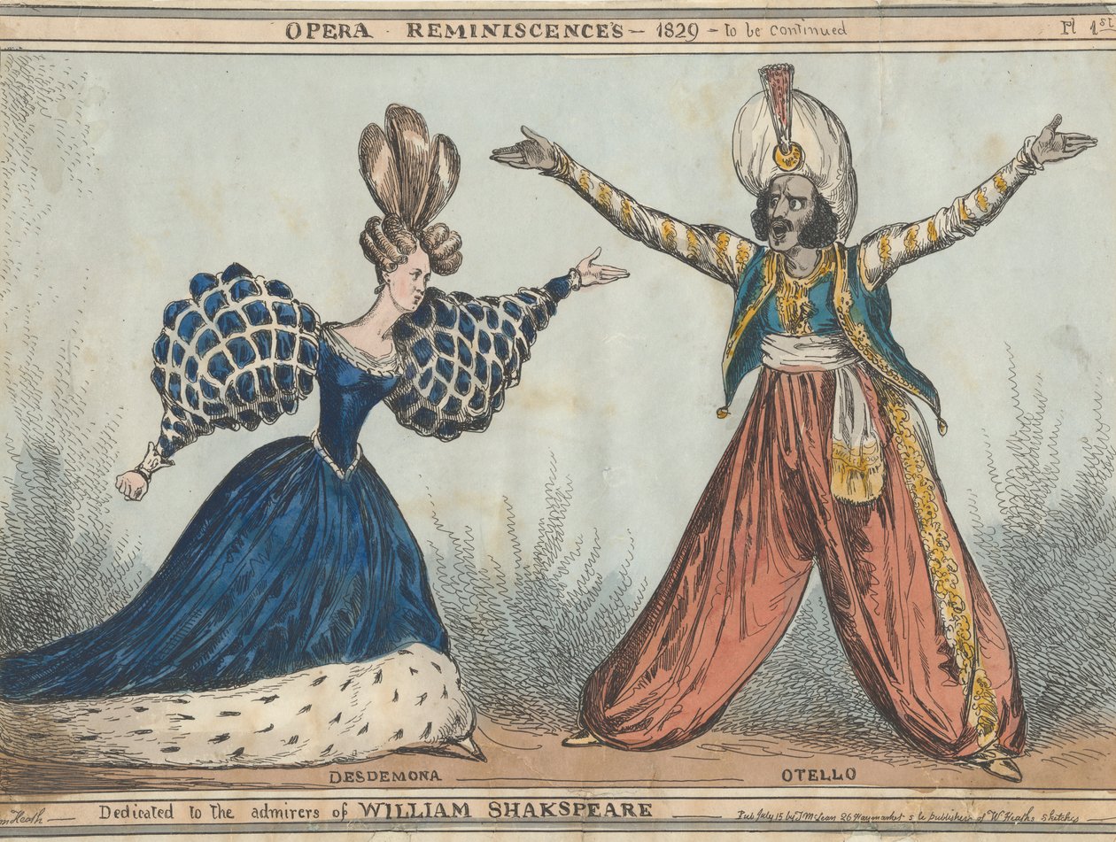 Operareminiscenser: Desdemona og Othello af William Heath