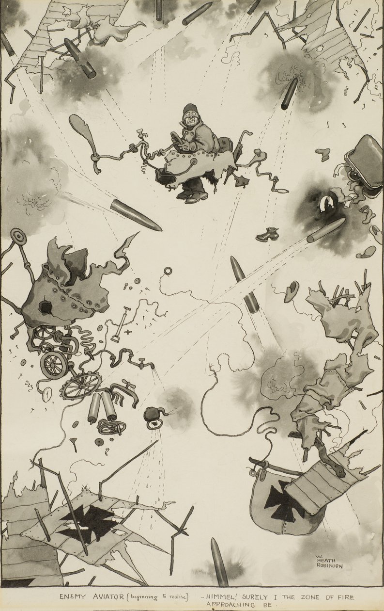 En flot konklusion, ca. 1918 af William Heath Robinson