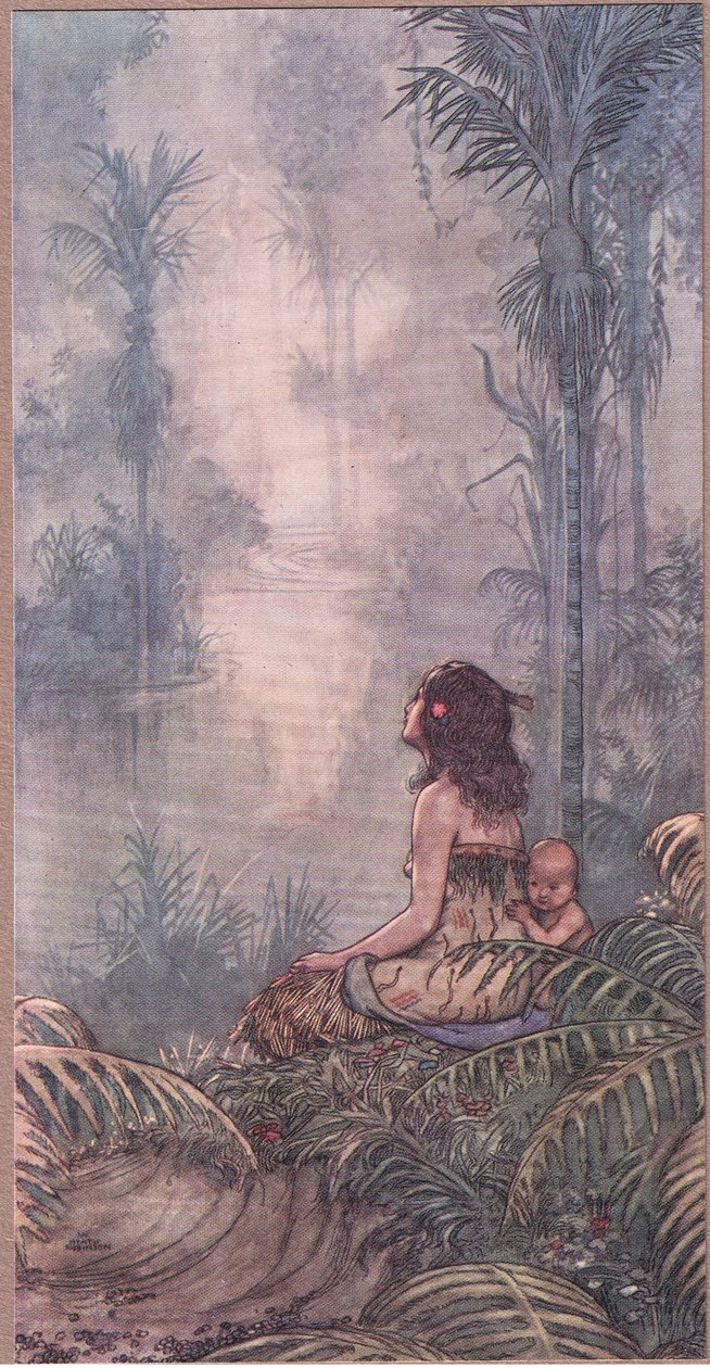Auckland. Sidst, ensomste, dejligste, udsøgt, for sig selv af William Heath Robinson