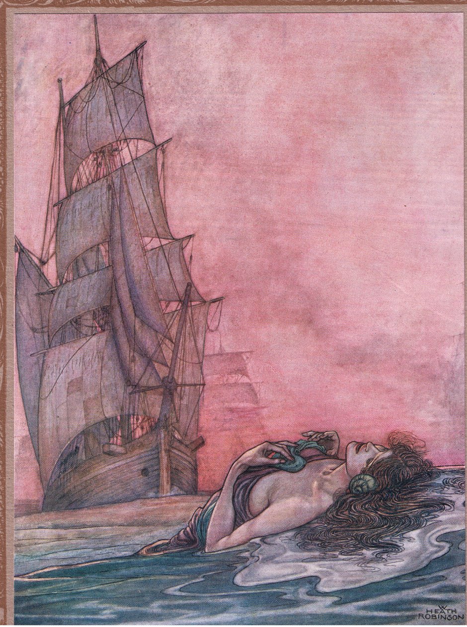 Hun ringer til os, stadig uden mad af William Heath Robinson