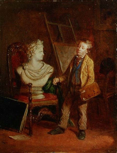 Den unge kunstner af William Hemsley
