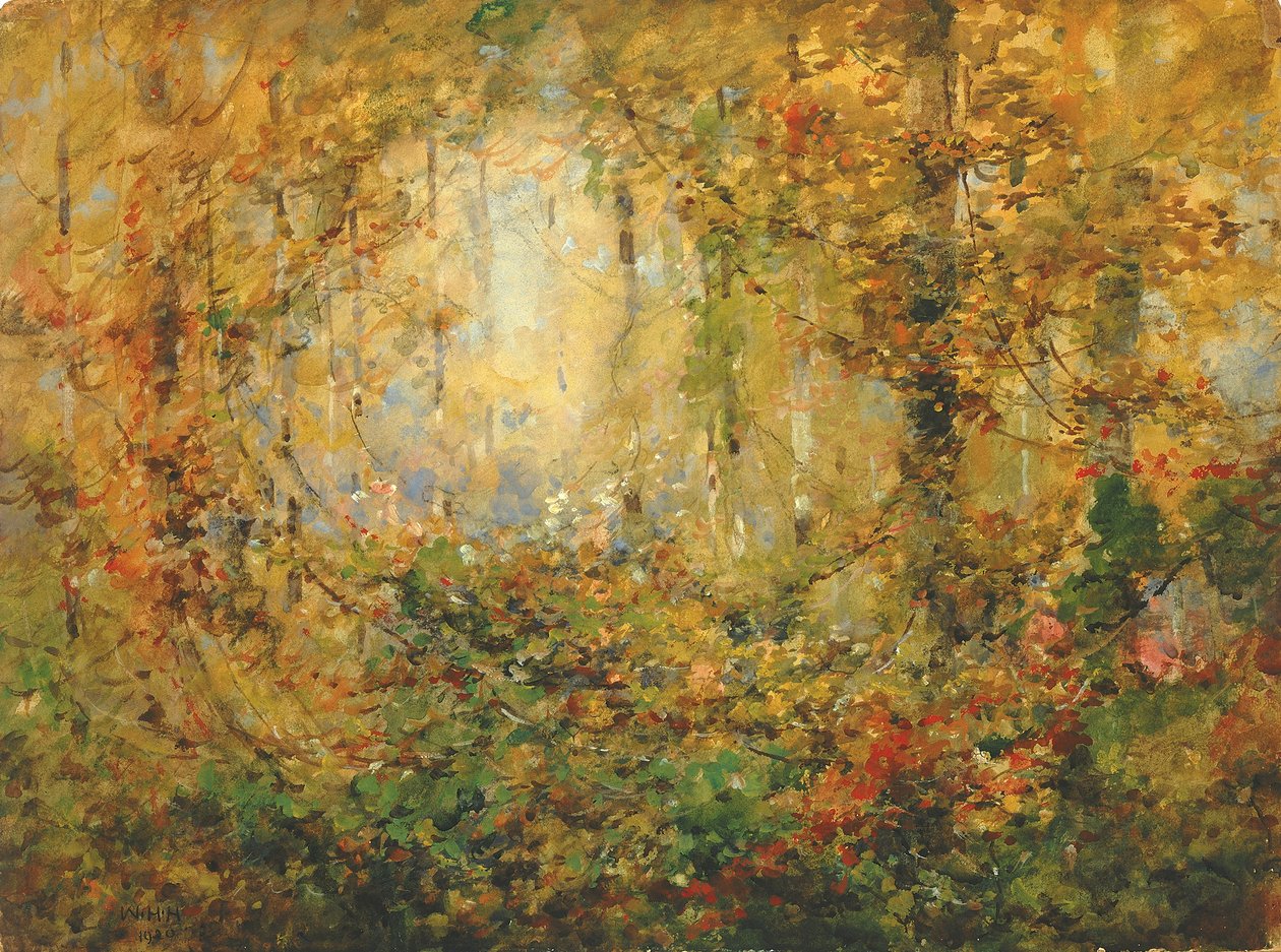 Efterår Tangle, 1920. af William Henry Holmes