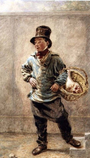 Slagterens dreng af William Henry Hunt
