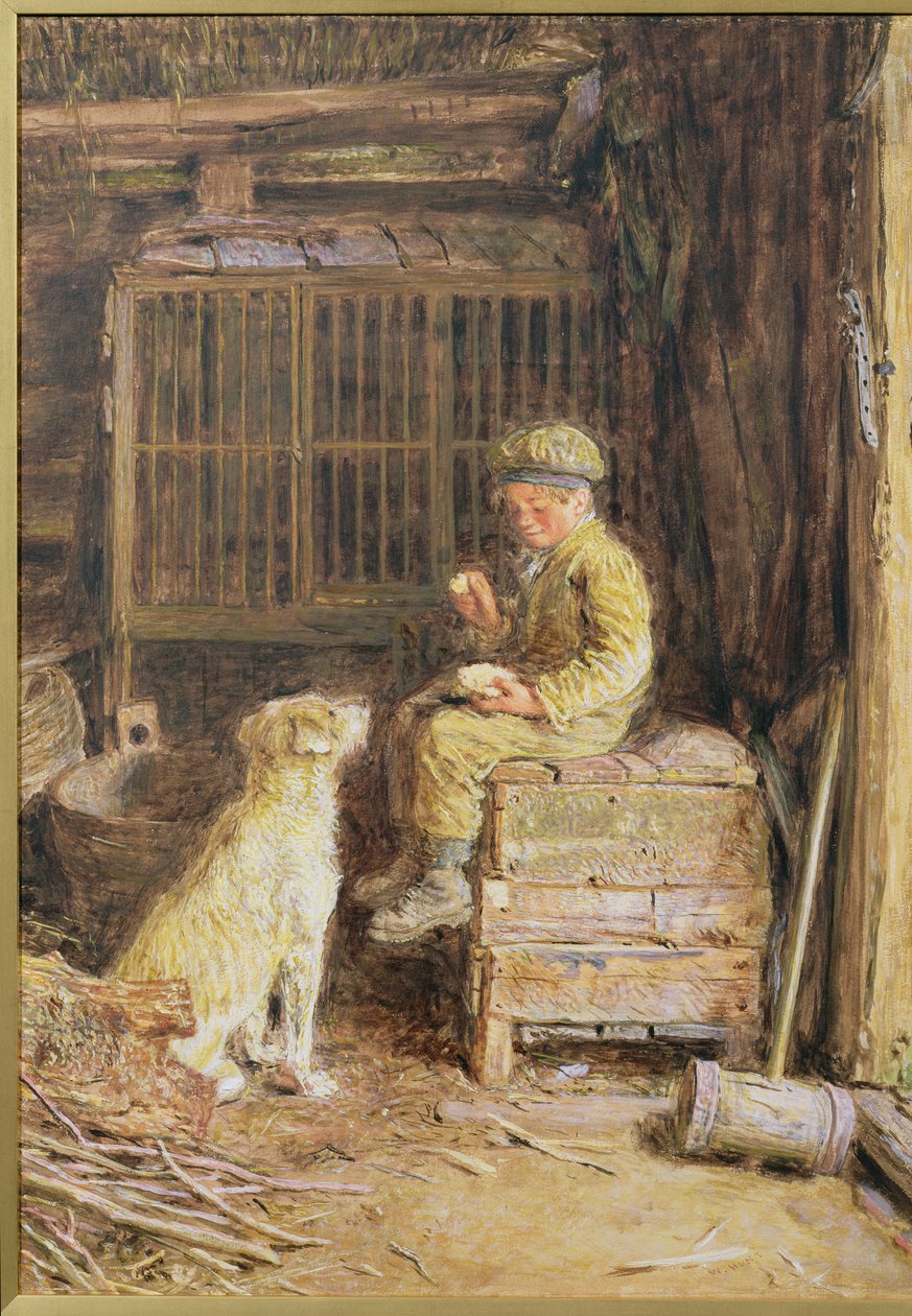 Det sparsomme måltid af William Henry Hunt