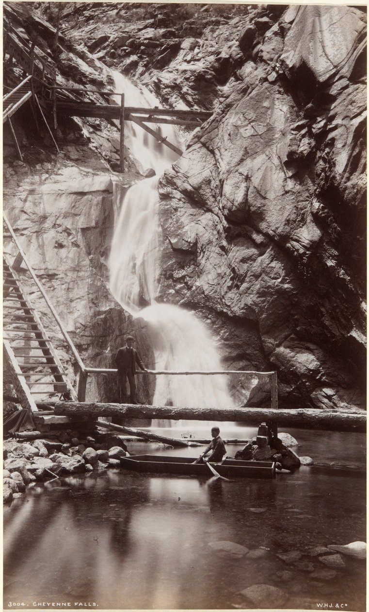 Cheyenne Falls af William Henry Jackson