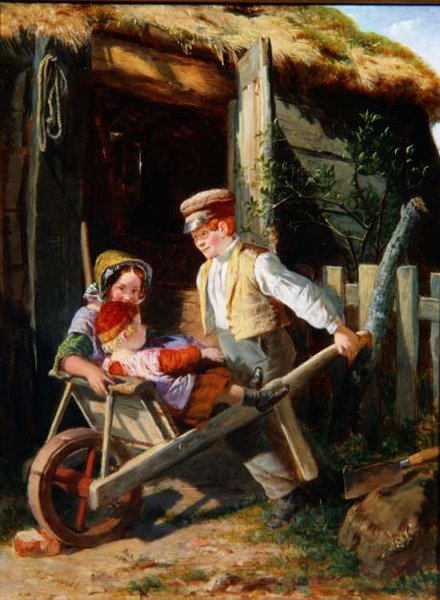 Trillebør (panel) af William Henry Knight