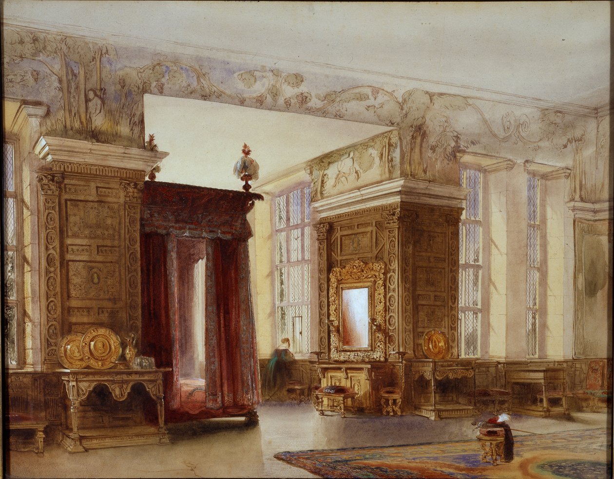 Rummet for tilstedeværelse i Hardwick af William Henry Lake Price