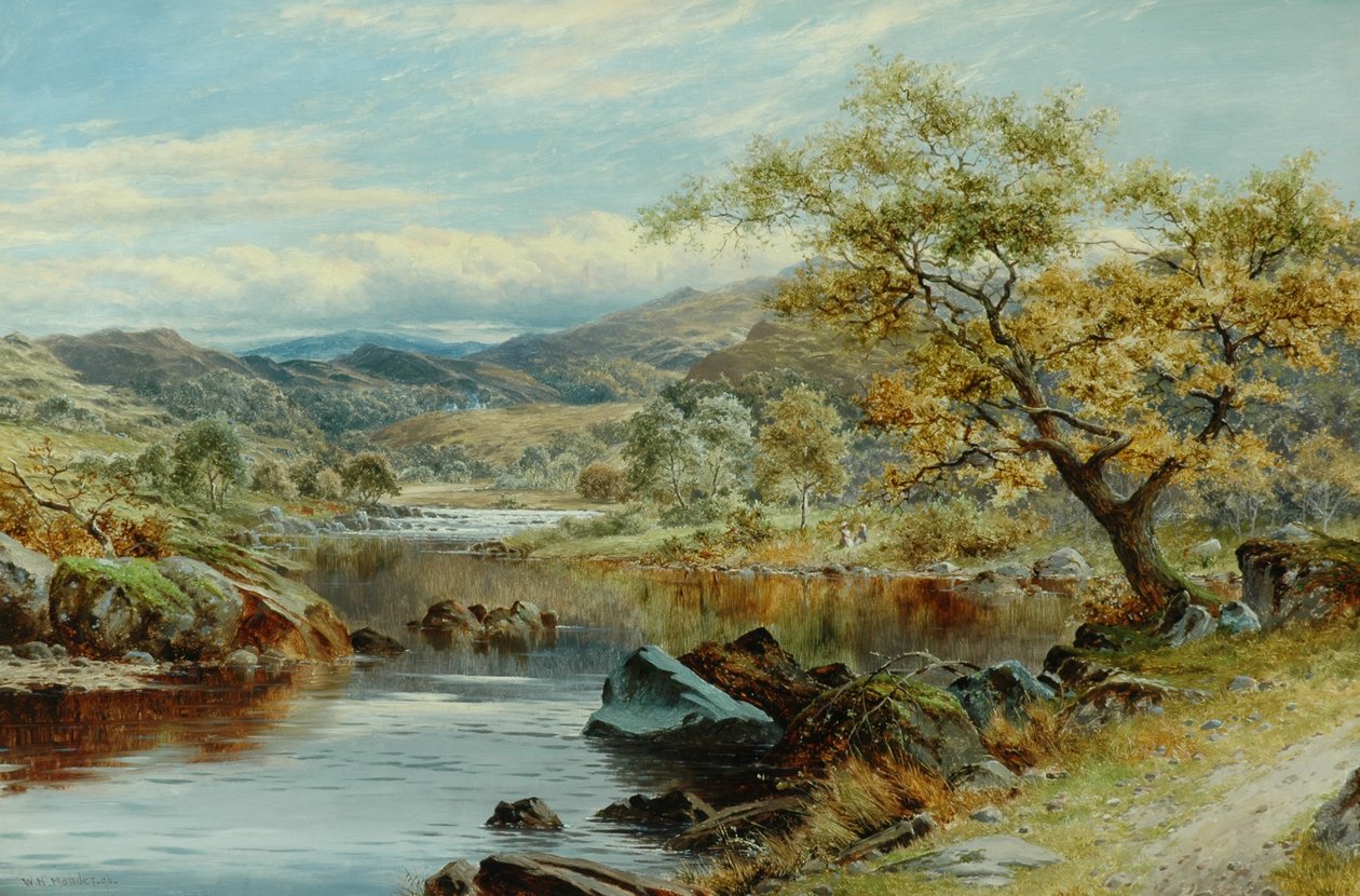 Lledr-dalen, Capel Curig af William Henry Mander