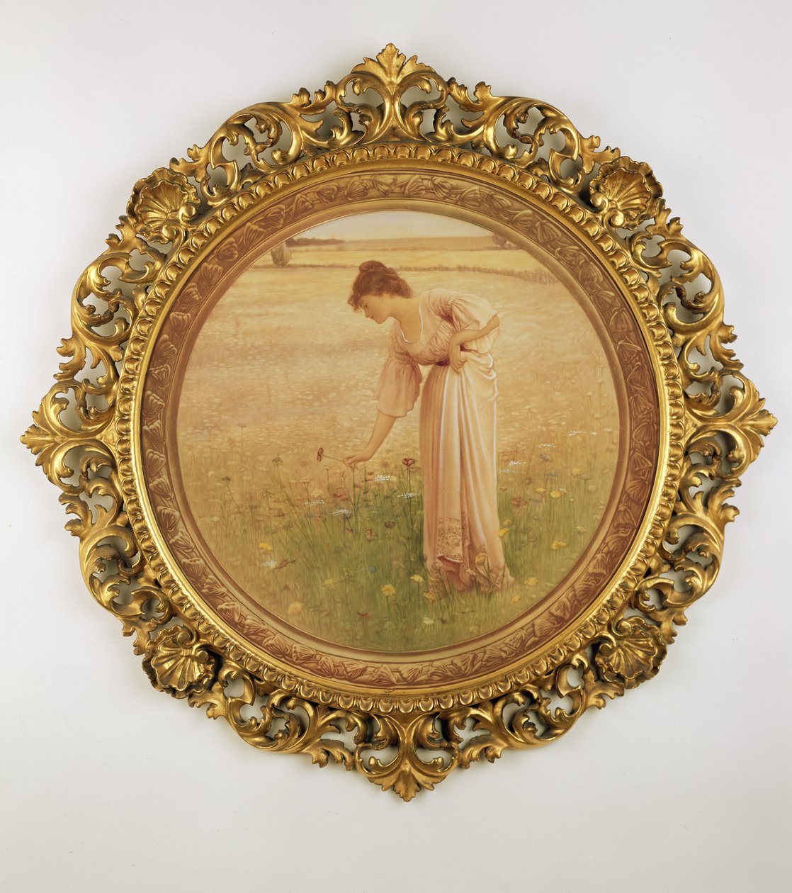 Markens blomster (mezzotint) af William Henry Margetson