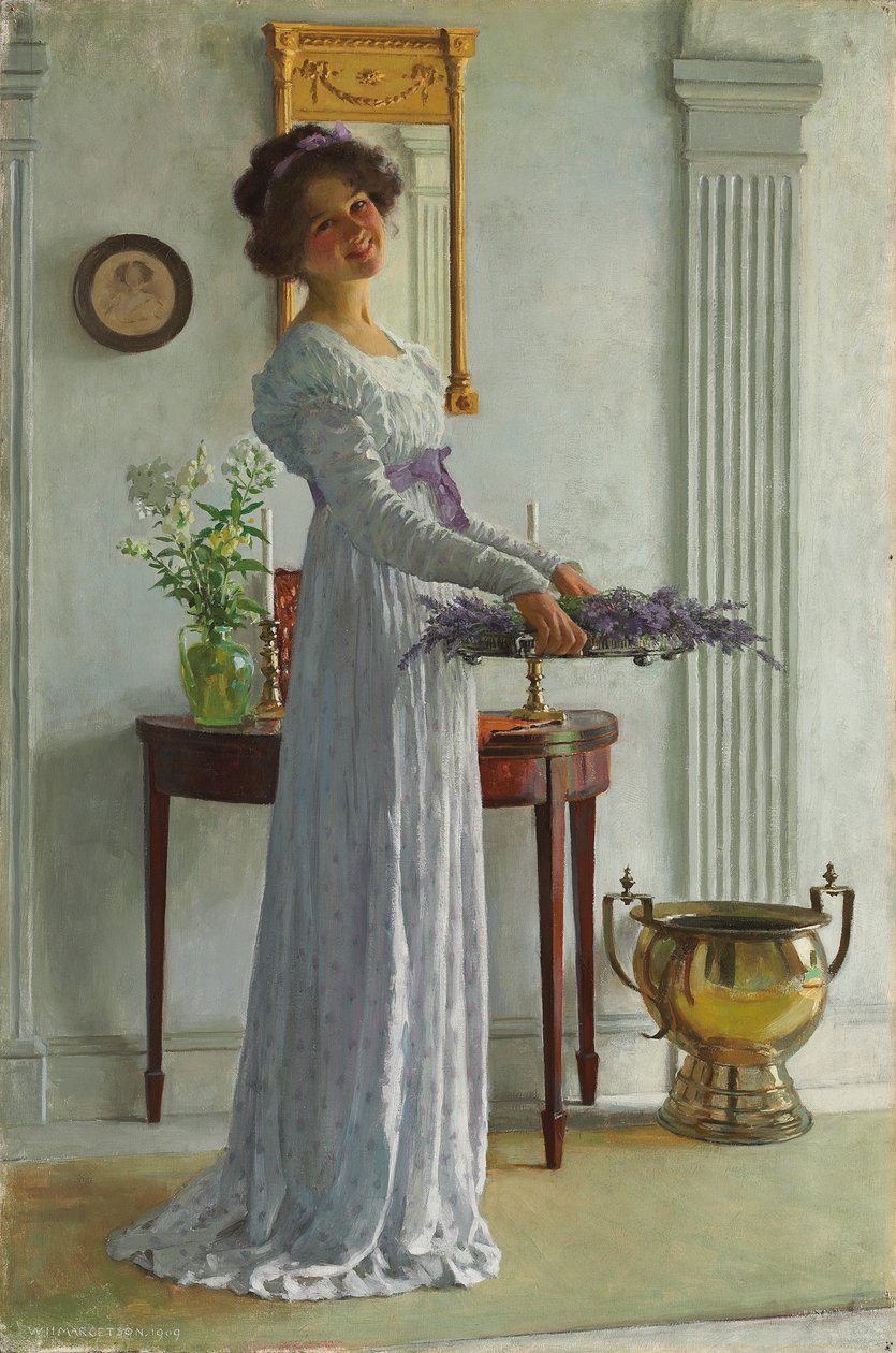 Frisk lavendel af William Henry Margetson