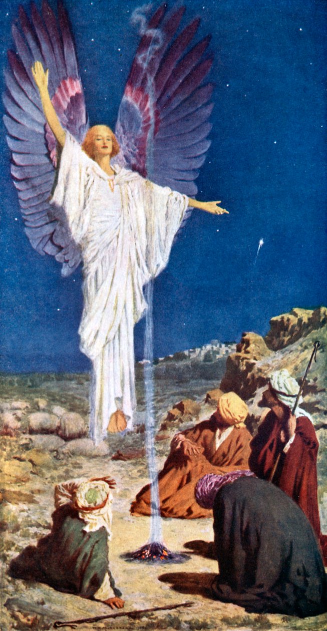 Den første Noel, 1926 af William Henry Margetson