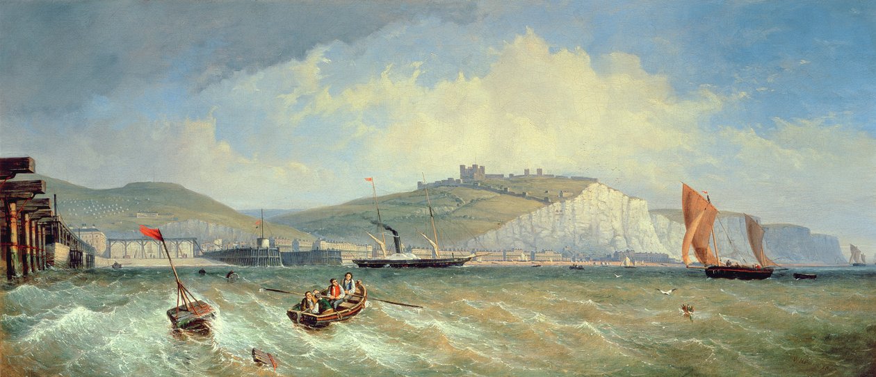 Dover, 1800-tallet af William Henry Prior