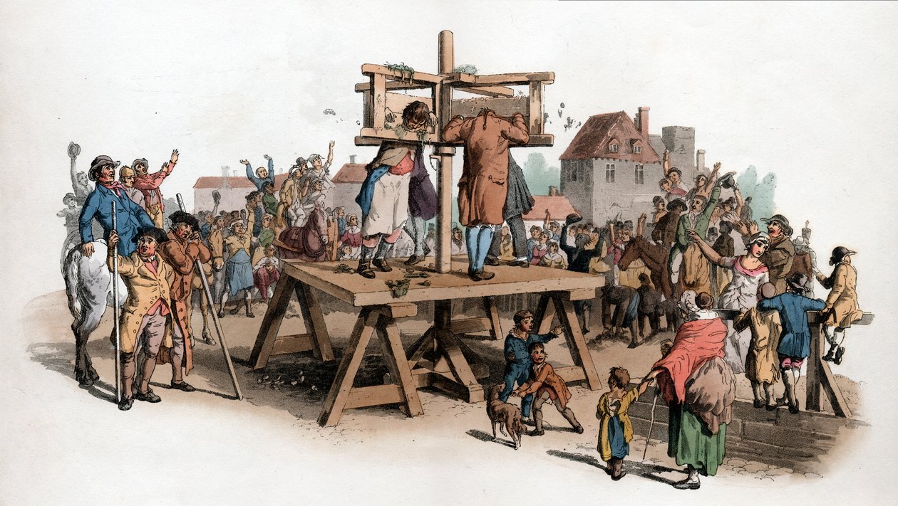 En søjle, 1805 af William Henry Pyne
