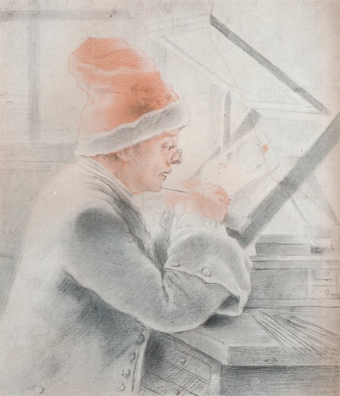 Christian Frederik Zincke, 1752 af William Hoare