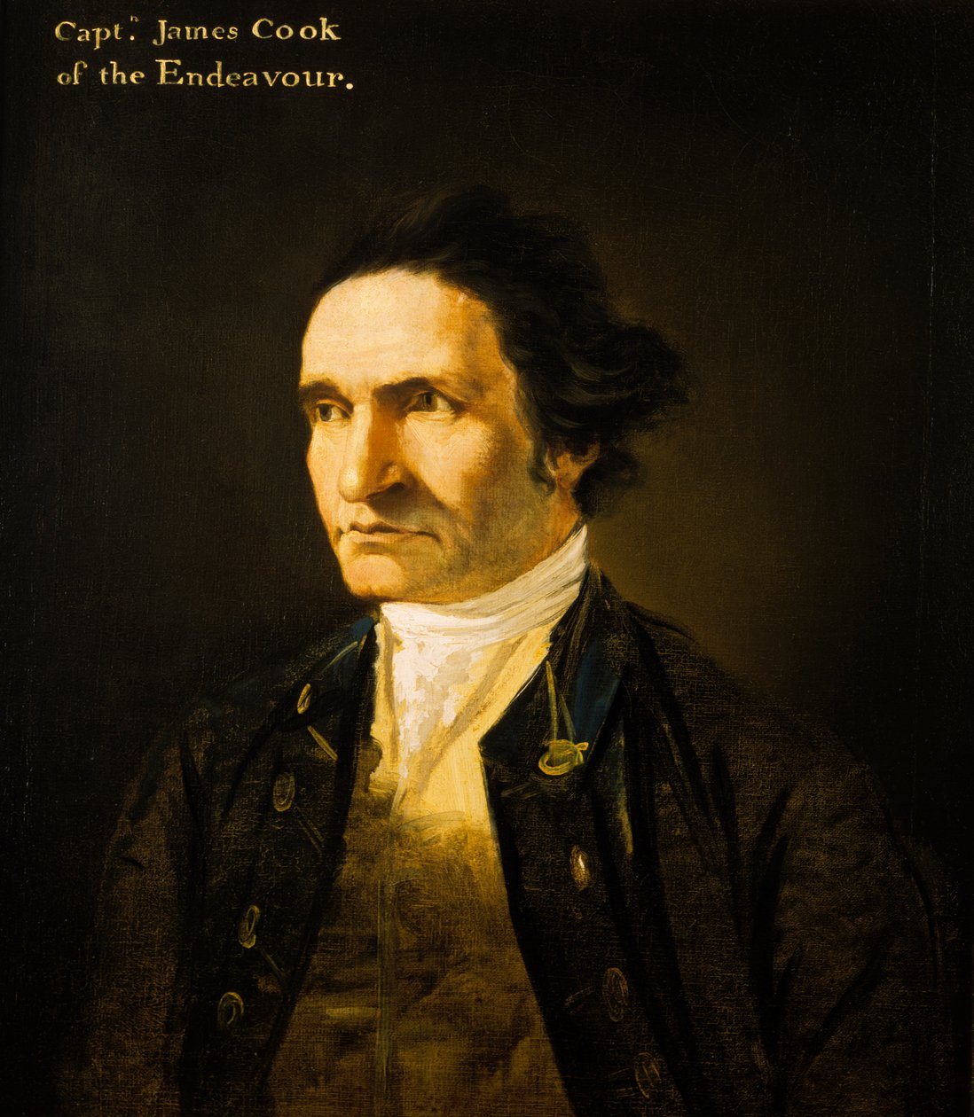 Kaptajn James Cook (1728-1779) af William Hodges