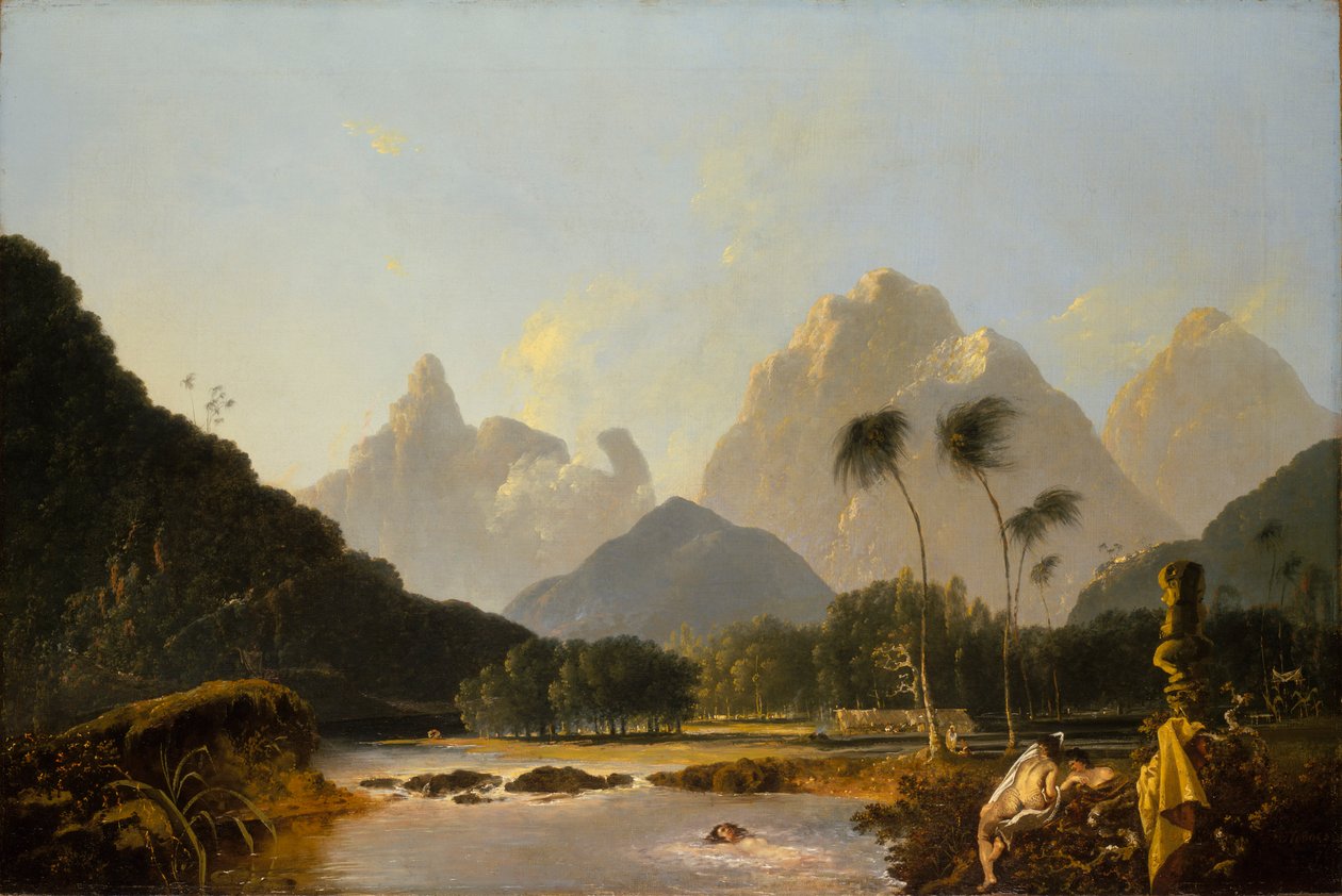 Oaitepeha-bugten, Tahiti af William Hodges