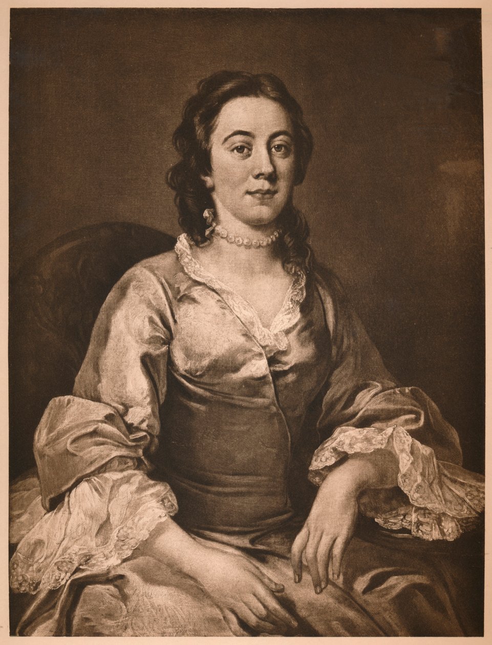 Frances Arnold, 1738-1740 af William Hogarth
