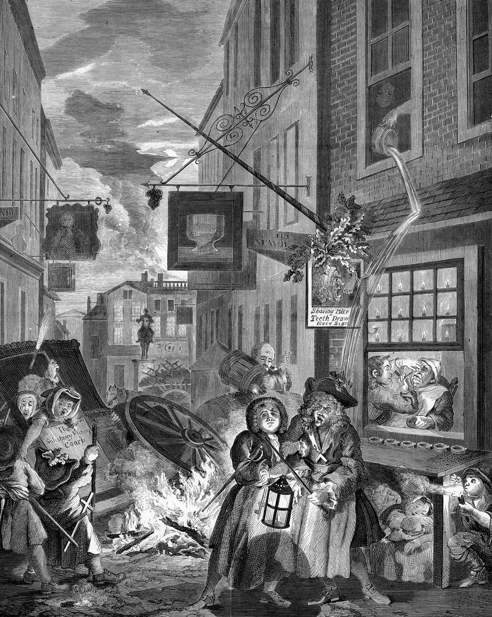 Nat - London af William Hogarth
