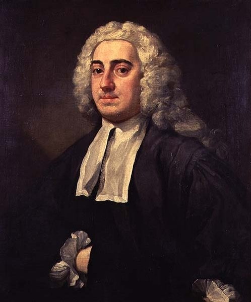 Portræt af Rt. Hon. Richard Monteney af William Hogarth