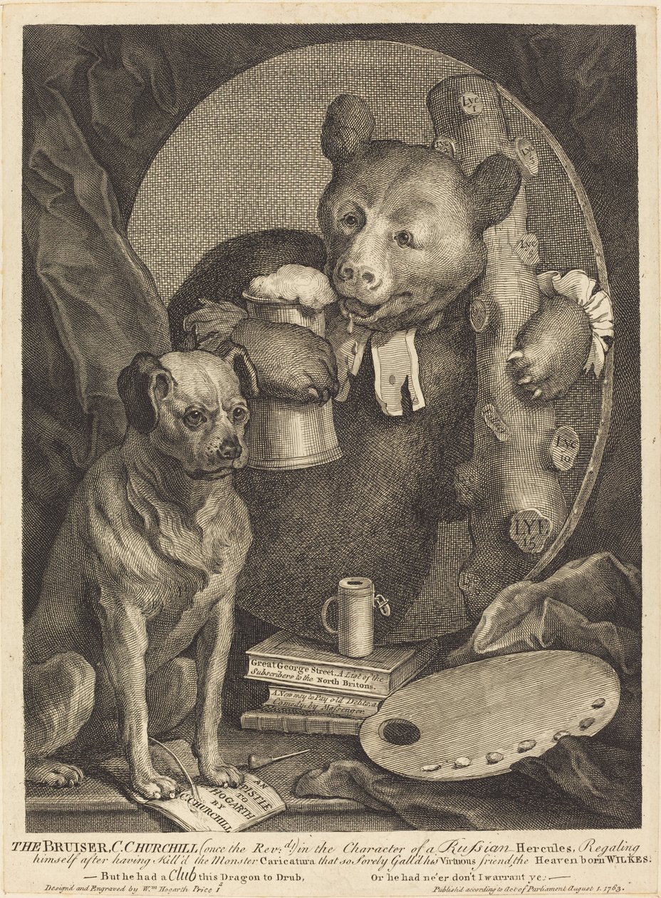 Bruiser af William Hogarth