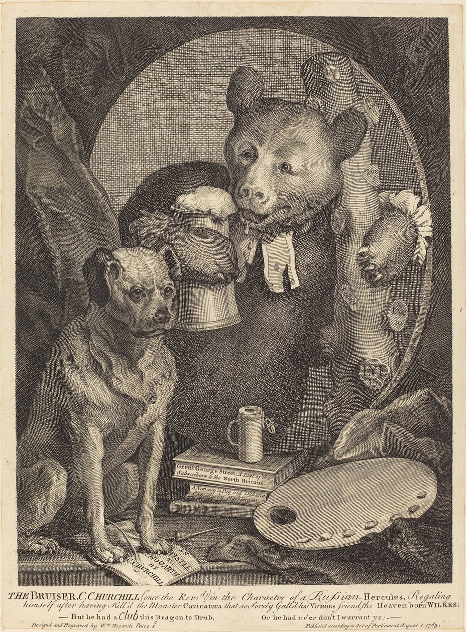 Bruiser af William Hogarth