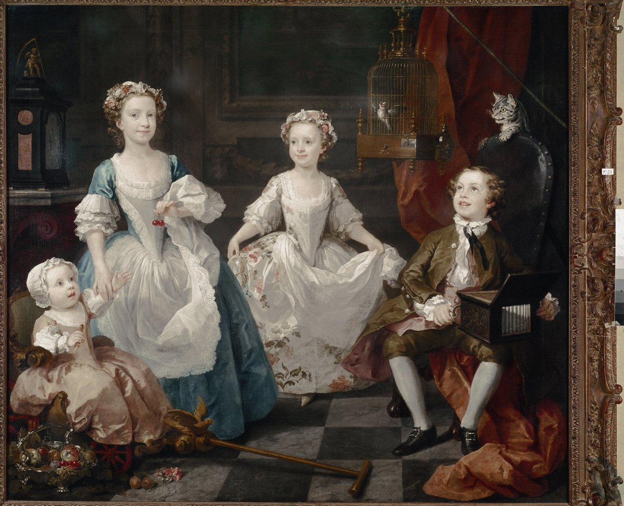 Graham-børnene af William Hogarth