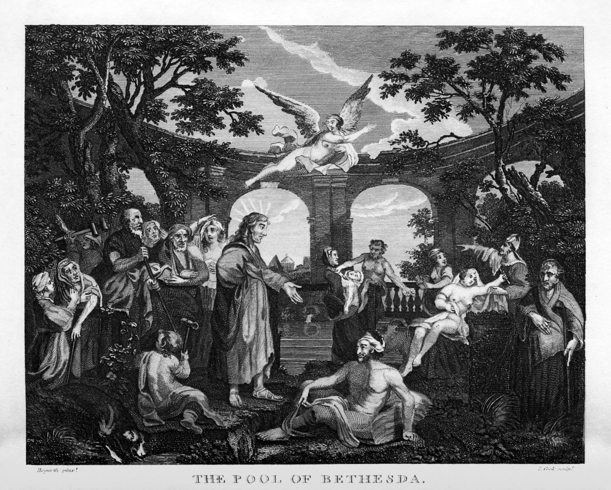 The Pool of Bethesda af William Hogarth af William Hogarth