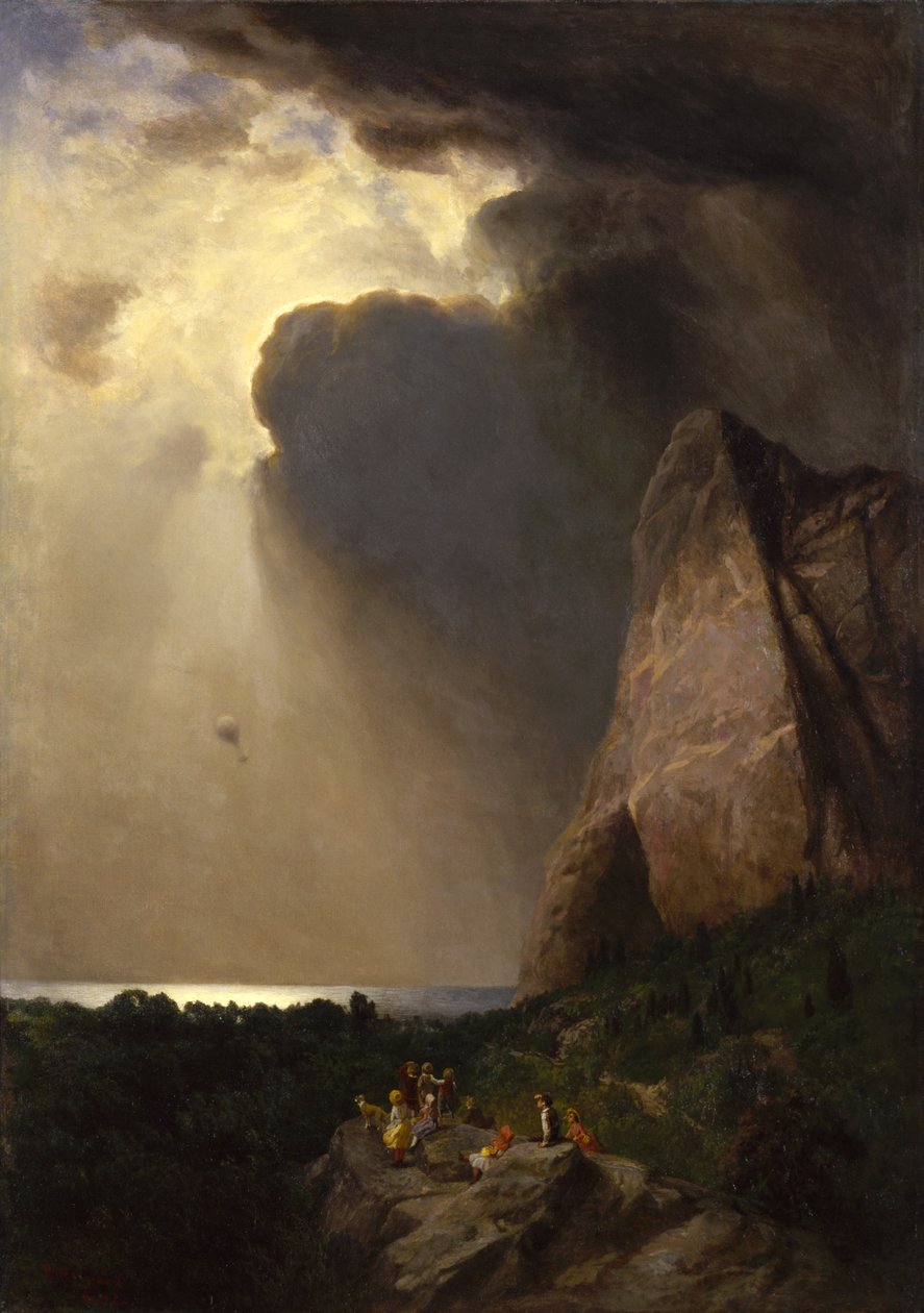 Den tabte ballon, 1882. af William Holbrook Beard
