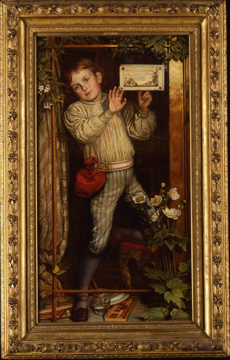 Mester Hilary - The Tracer, 1886 af William Holman Hunt