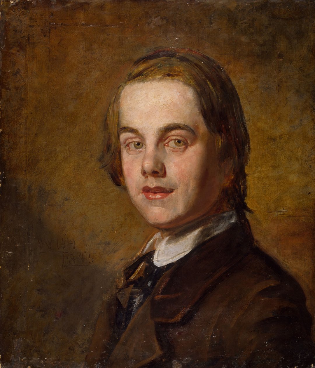 Selvportræt, 1845. af William Holman Hunt