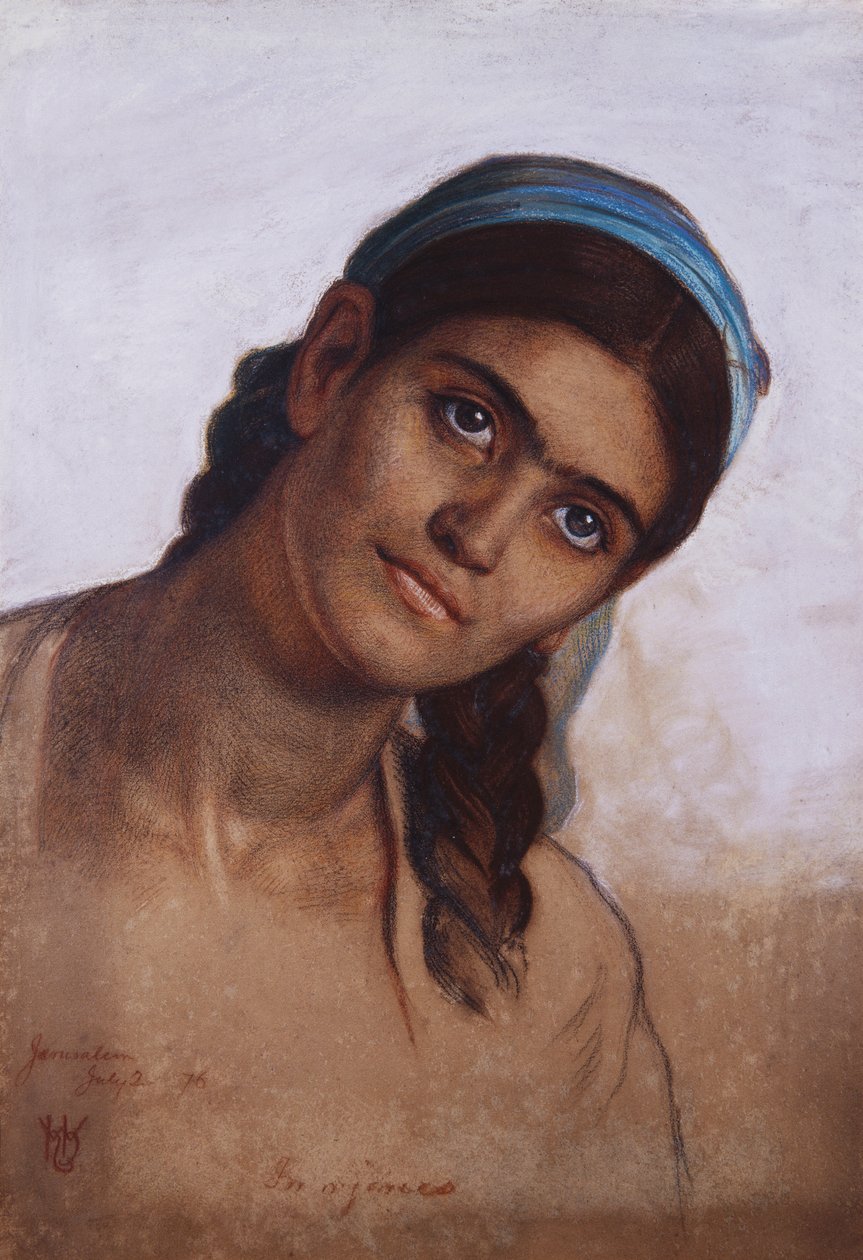 Studie af en syrisk kvinde, 1876 af William Holman Hunt