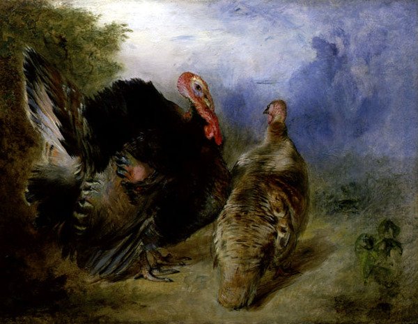 Kalkuner (olie om bord) af William Huggins