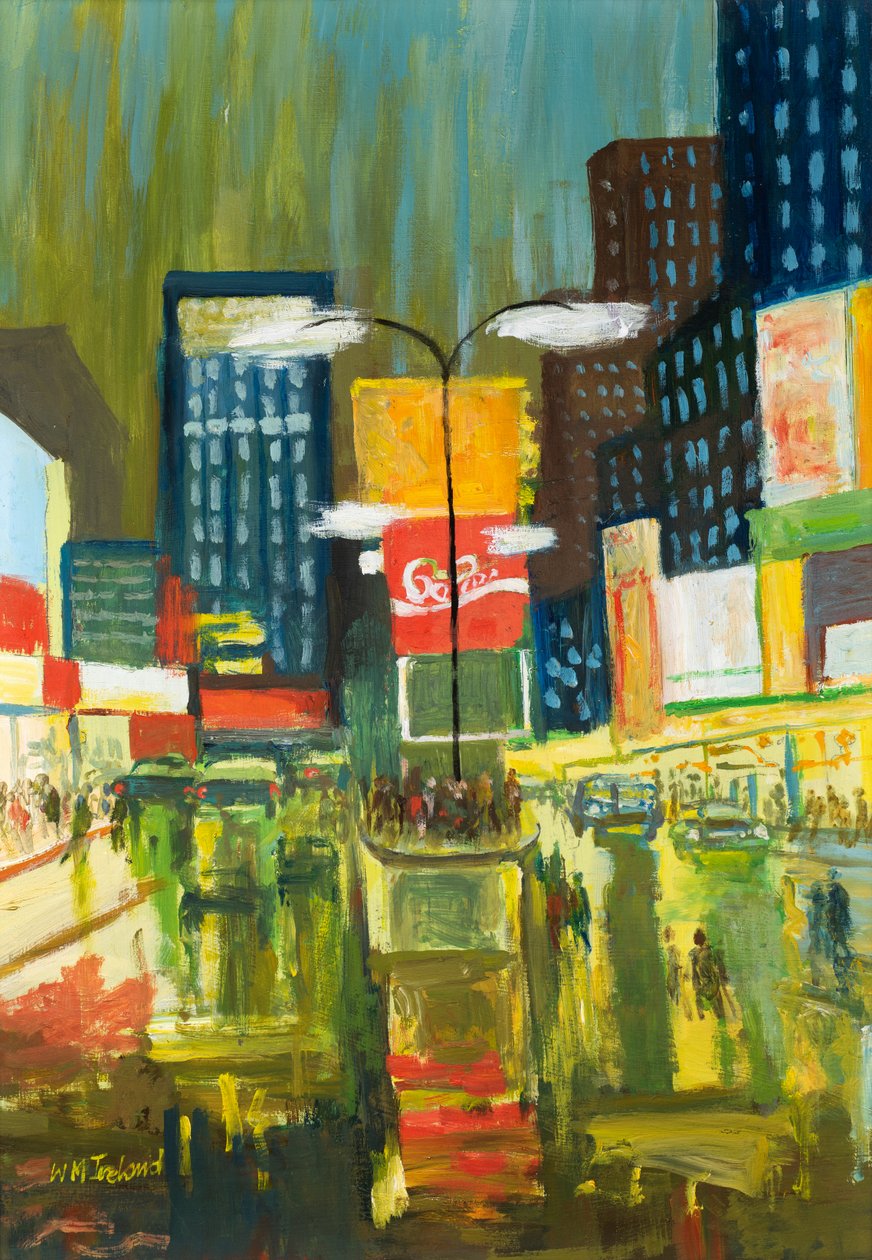Times Square af William Ireland