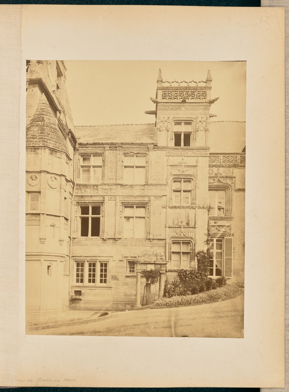 Château de Fontaine-Henri af William J. Stillman