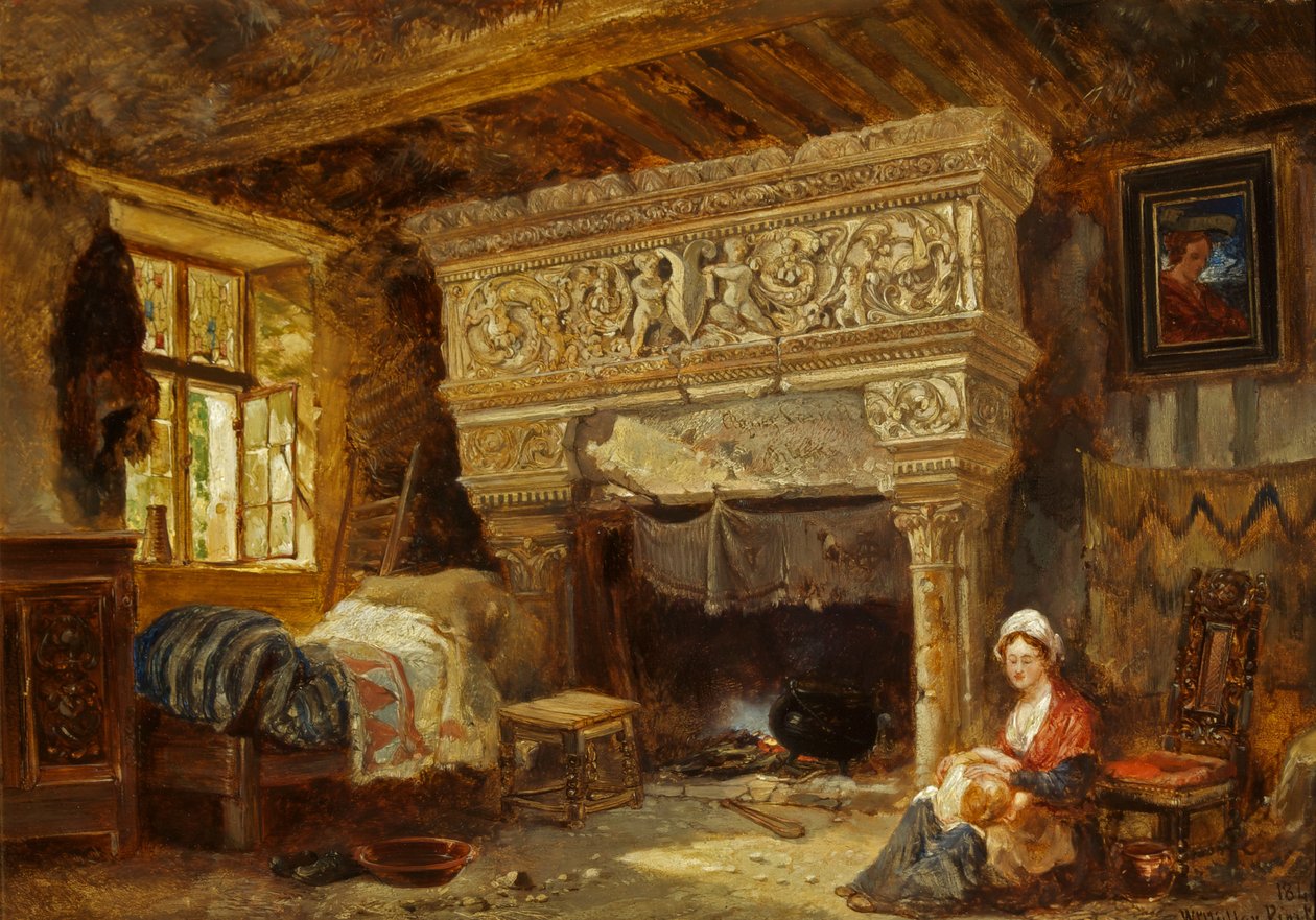 Fransk interiør af William James Muller