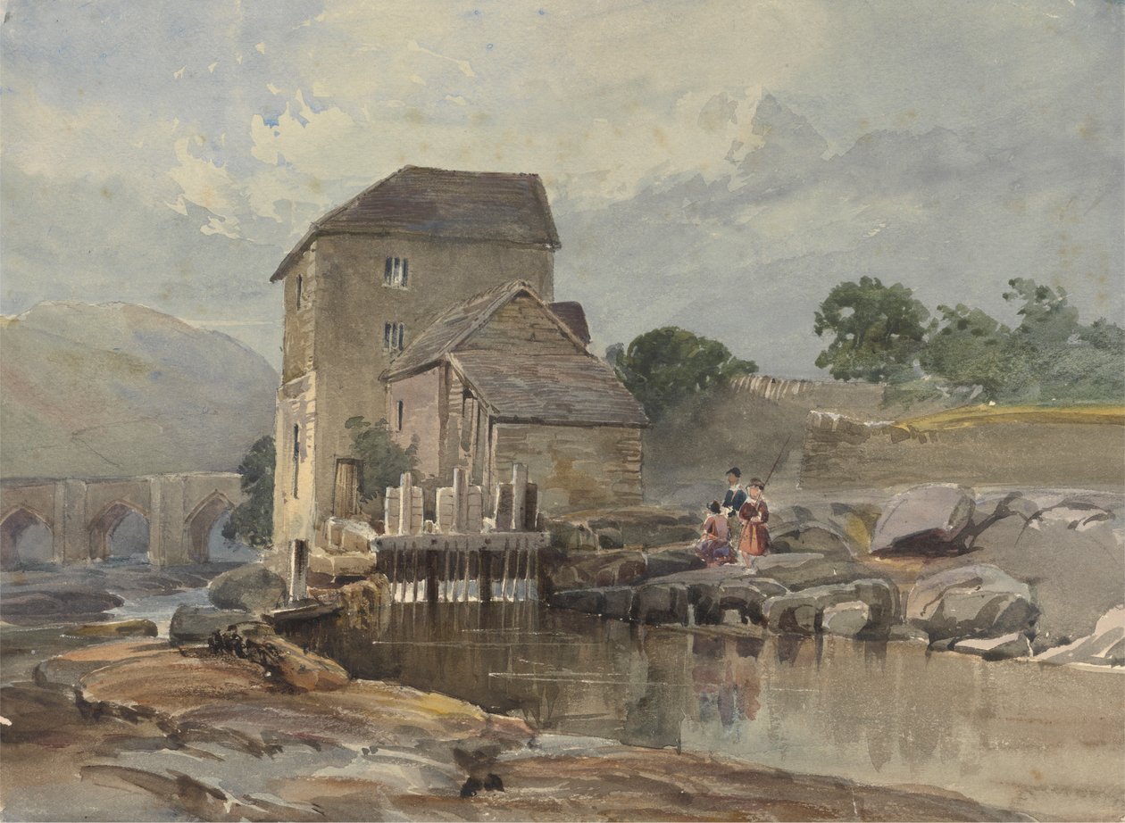 Broen ved Llangollen af William James Muller