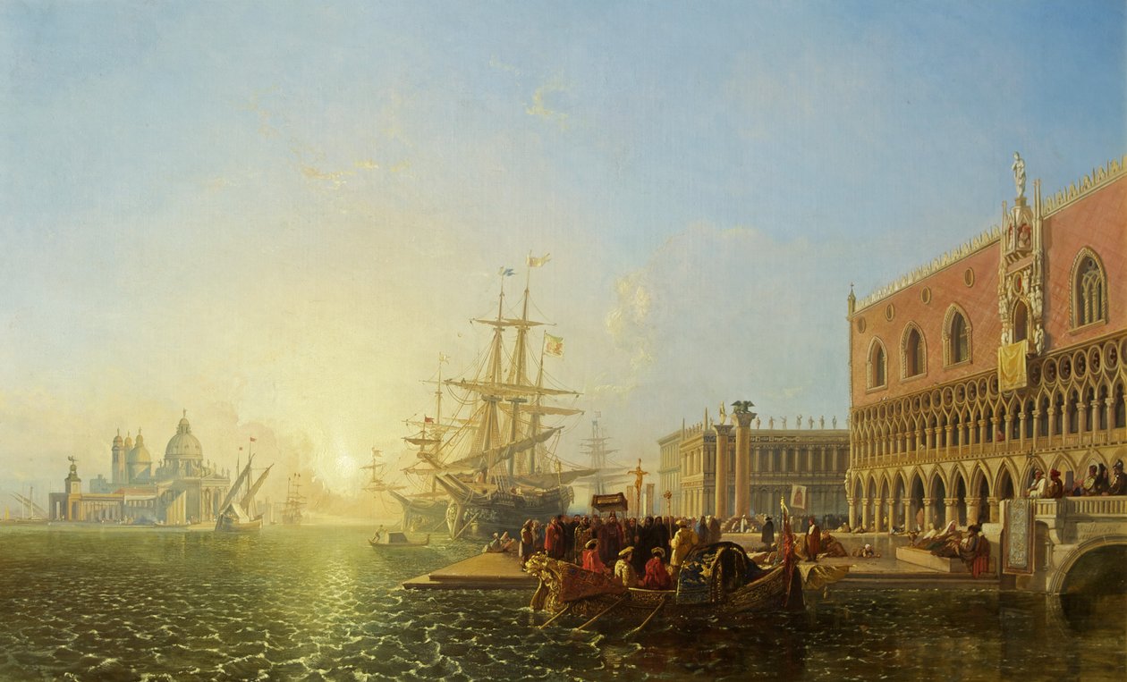 Dogepaladset, Venedig af William James Muller