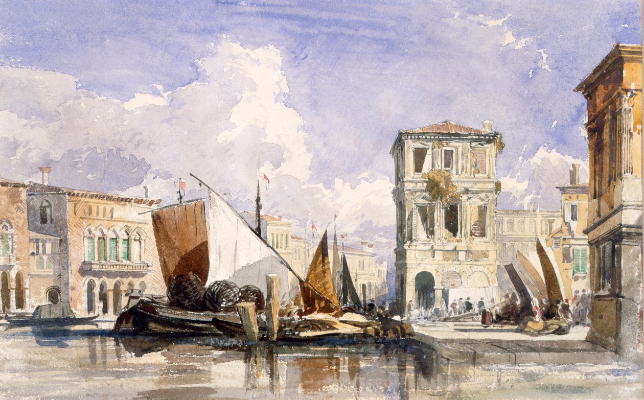 Venedig, c1834. af William James Muller