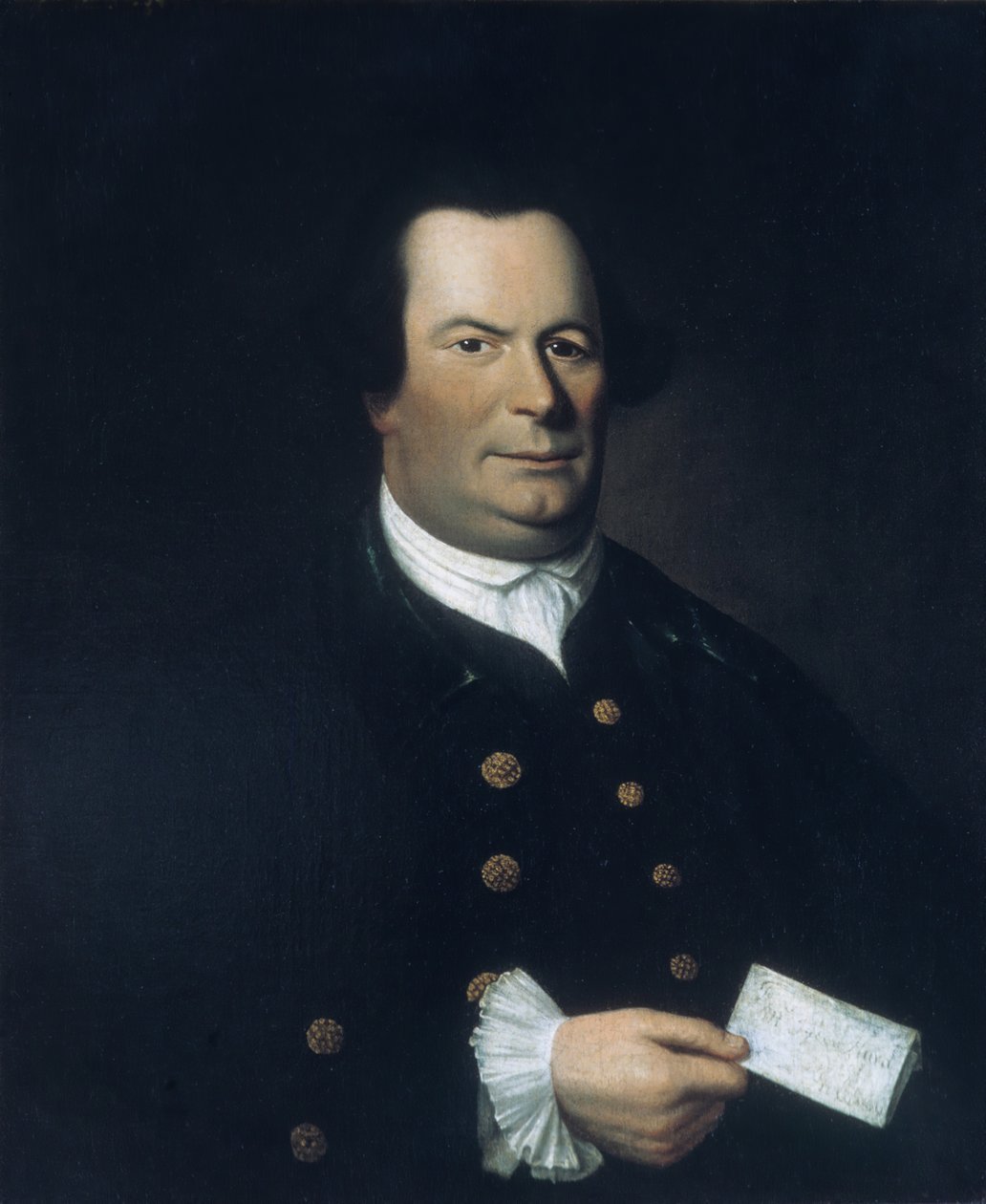 Jacob Hurd, ca. 1762. af William Johnston
