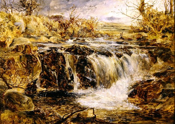 Welsh River af William Joseph J.C. Bond
