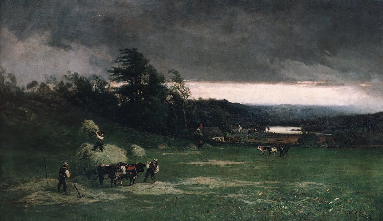 Nærmer sig Storm, 1880. af William Keith