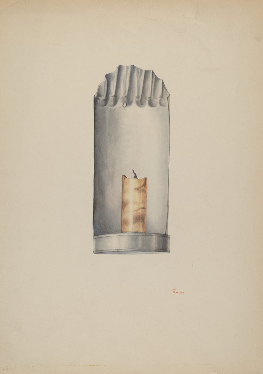 Lysestage, ca. 1940. af William Kieckhofel