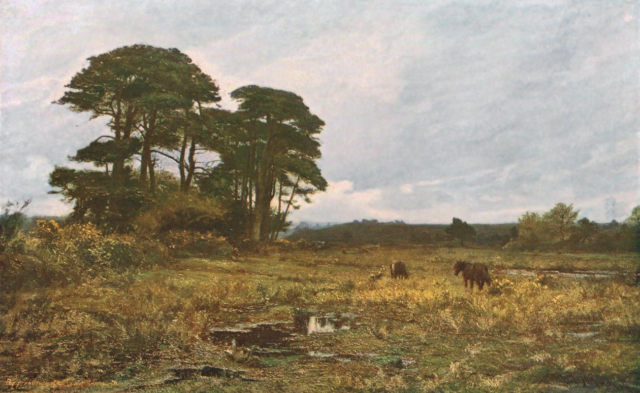 Vintermarch, 1885, c1930. af William Lamb Picknell