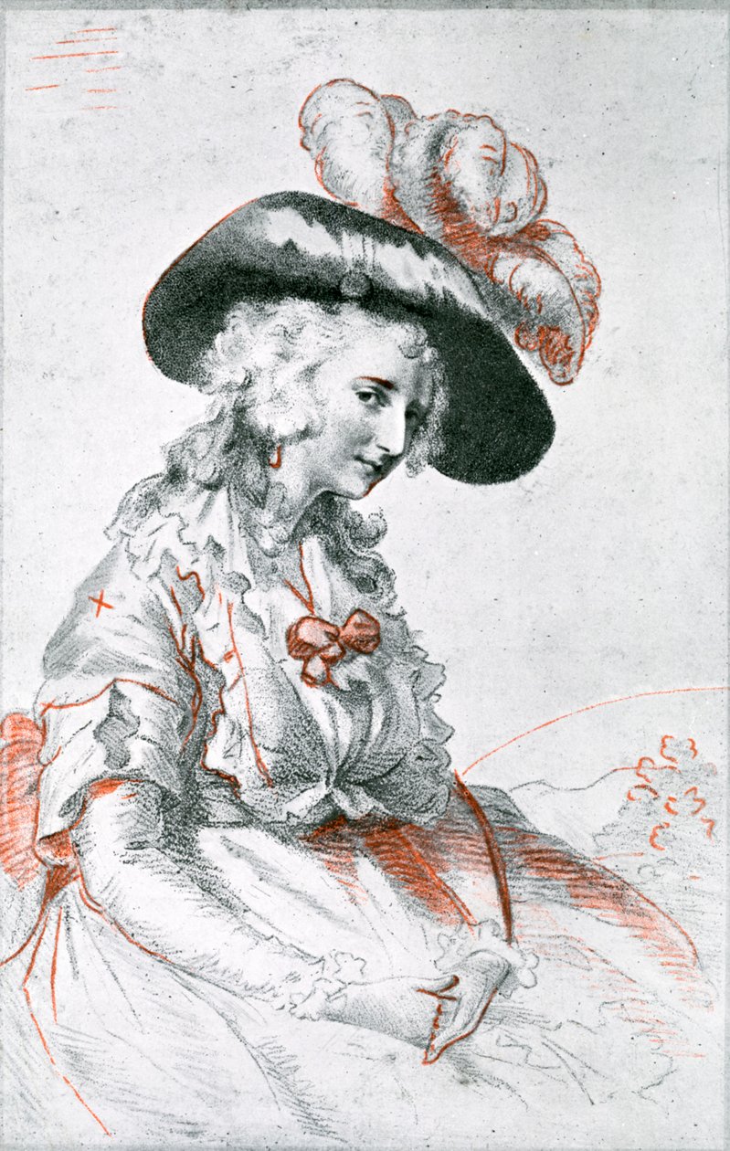 Portræt af en dame, 1905. af William Lane