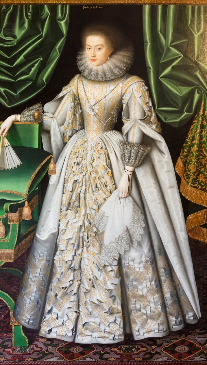 Diana Cecil, grevinde af Oxford af William Larkin